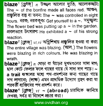 Meaning of bleach with pronunciation - English 2 Bangla / English Dictionary